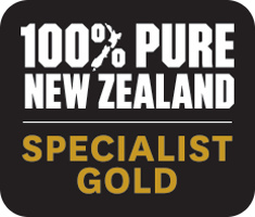 100 % Pure New Zealand Specialist Logo